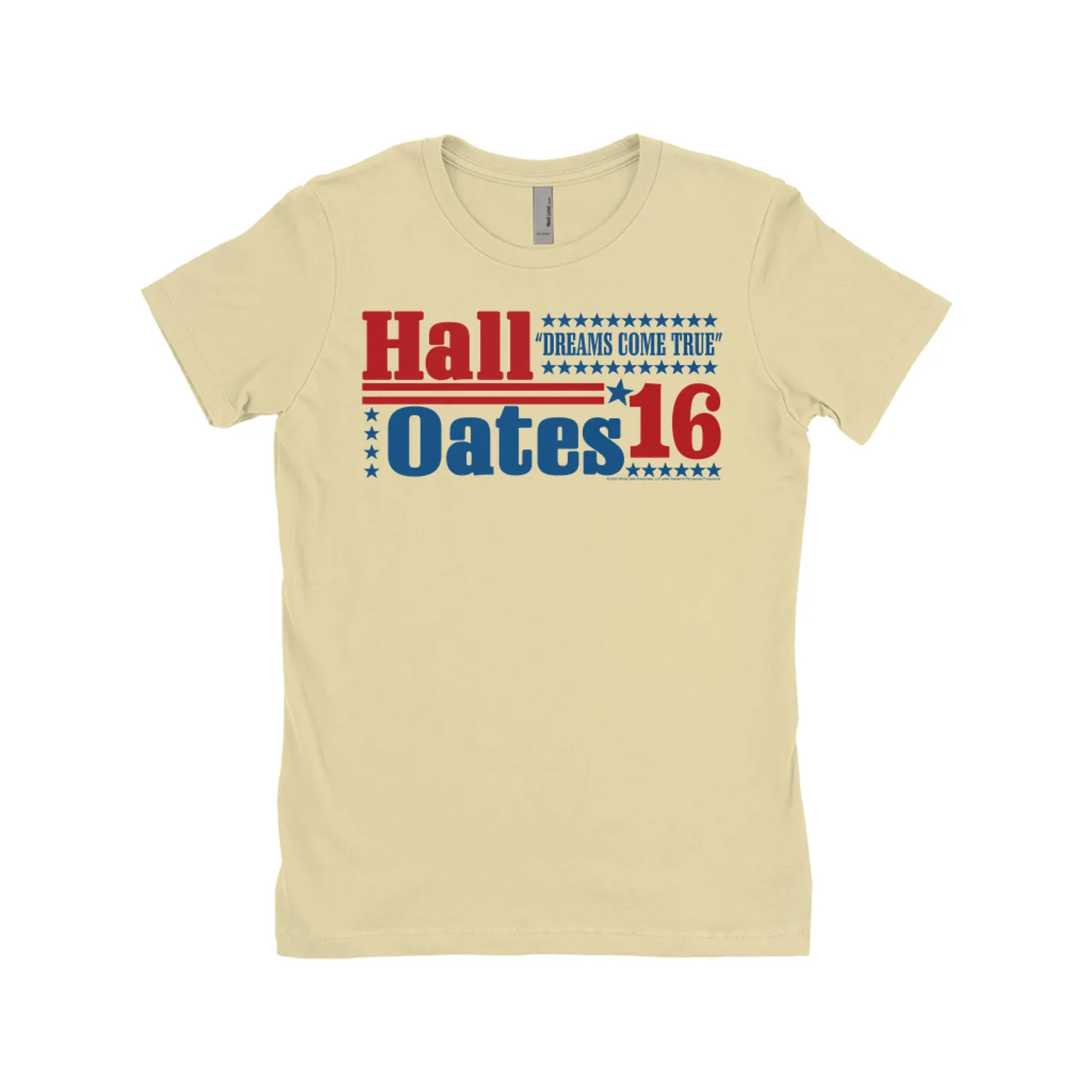 Daryl Hall & John Oates Ladies' Boyfriend T-Shirt | Dreams Come True 2016 Tour Hall & Oates Shirt