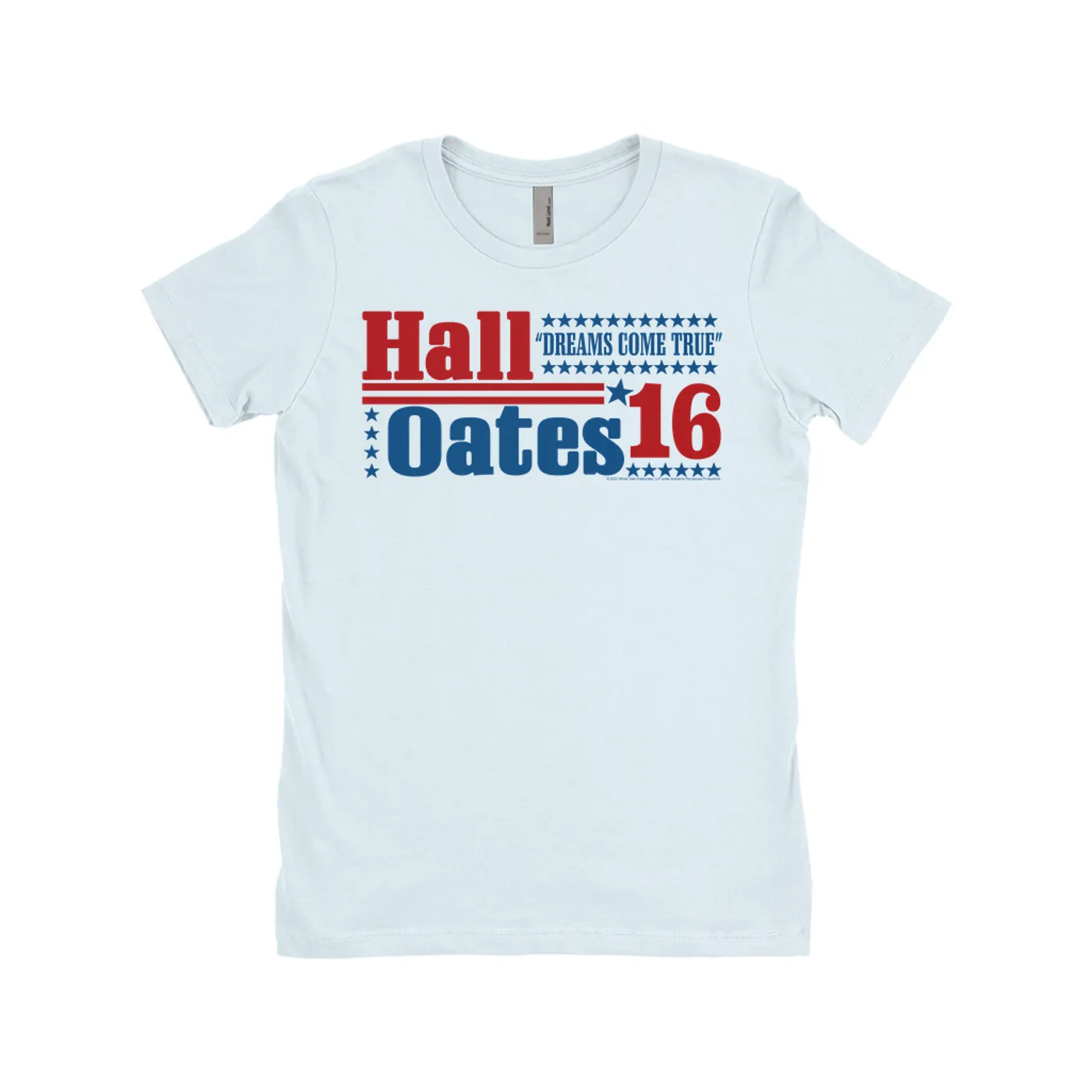 Daryl Hall & John Oates Ladies' Boyfriend T-Shirt | Dreams Come True 2016 Tour Hall & Oates Shirt