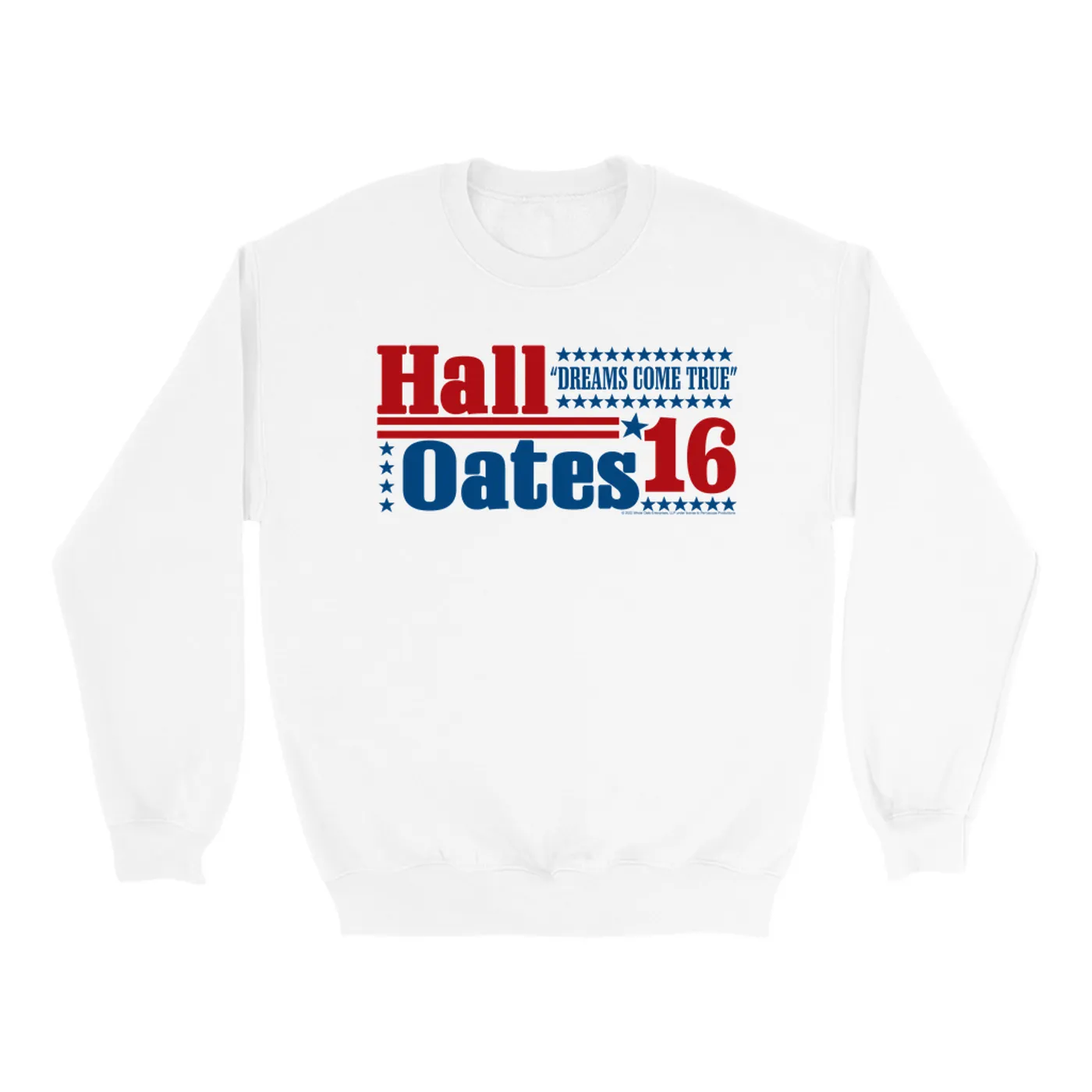 Daryl Hall & John Oates Sweatshirt | Dreams Come True 2016 Tour Hall & Oates Sweatshirt