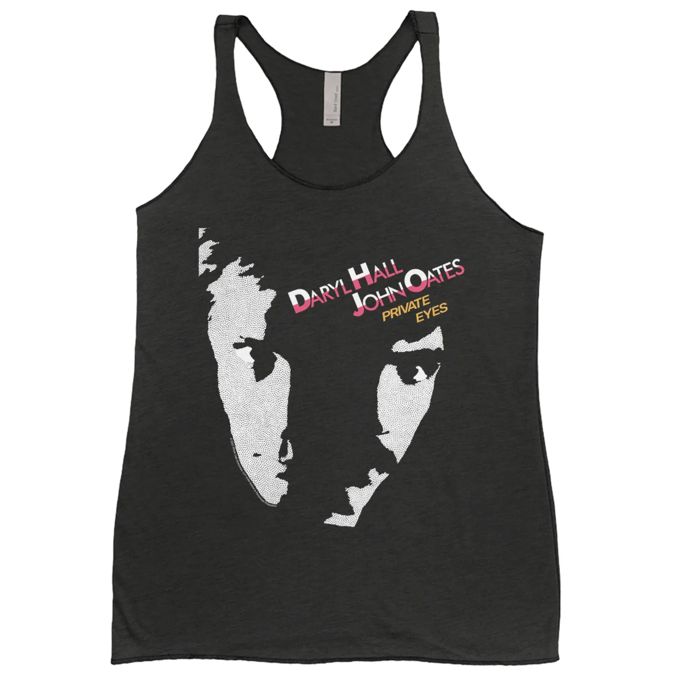 Daryl Hall & John Oates Ladies' Tank Top | Private Eyes Album Design Hall & Oates Shirt