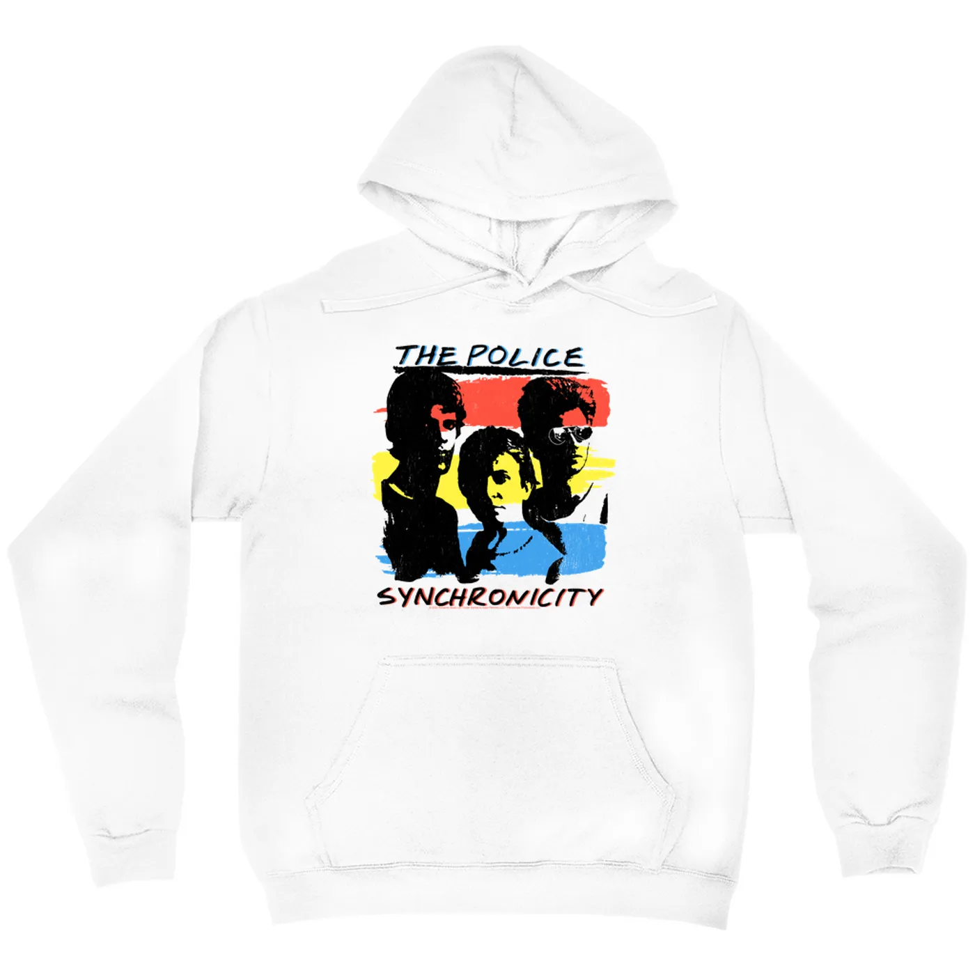 The Police Hoodie | Synchronicity Colorful Album Design (Merchbar Exclusive) The Police Hoodie