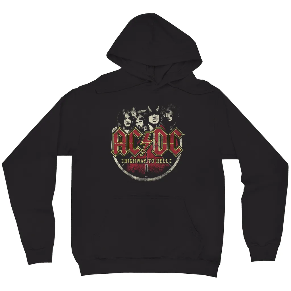 Hoodie | Highway to Hell On The Road Distressed Hoodie