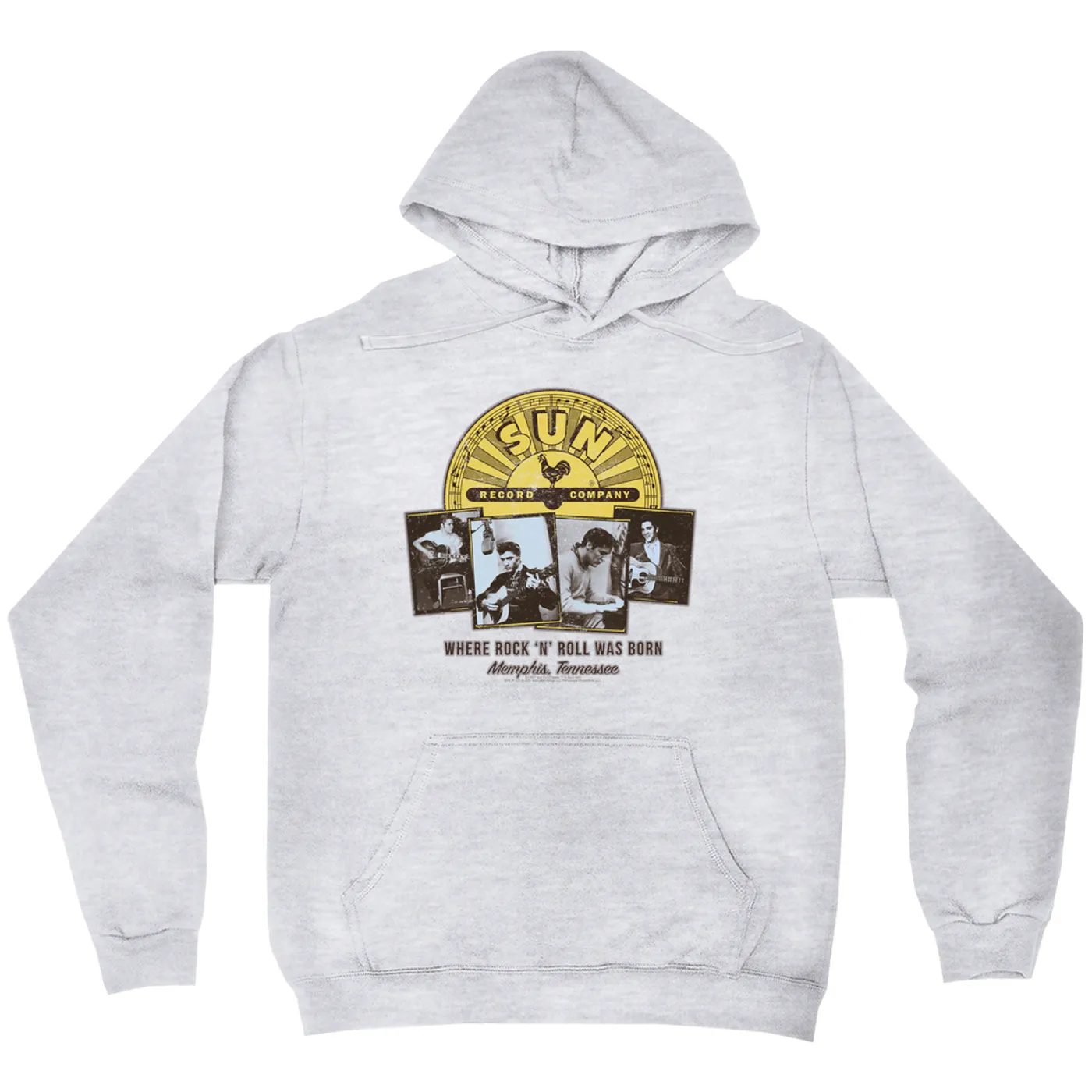 Elvis Presley Hoodie | In Studio Photo Collage Elvis Presley Hoodie