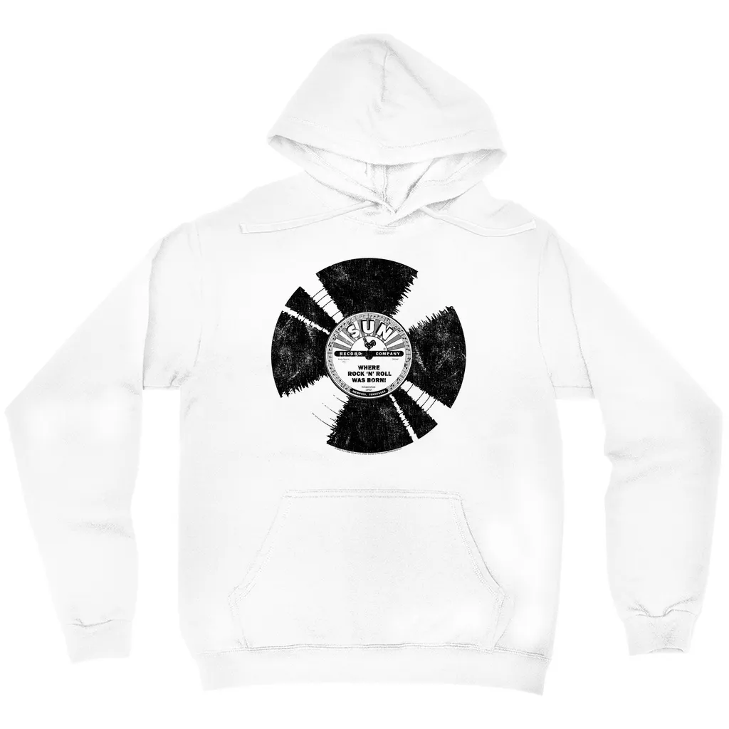Hoodie | Where Rock N' Roll Was Born Record Distressed Hoodie