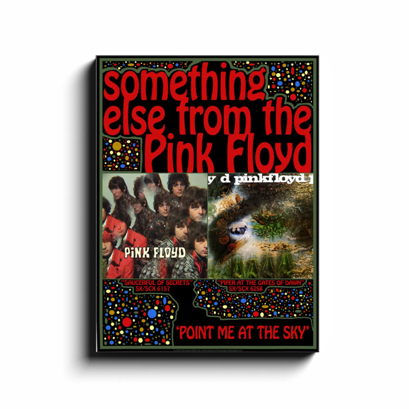 Pink Floyd Wall Art | Something Else From The Pink Floyd Pink Floyd Canvas Wrap