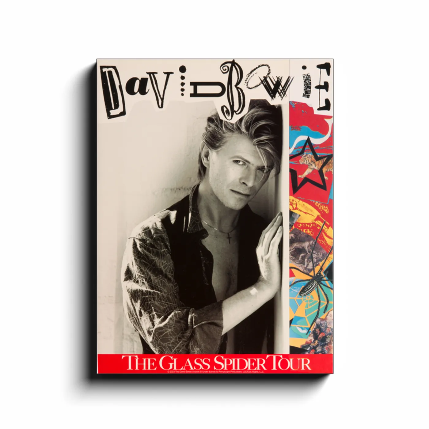 David Bowie Wall Art | The Glass Spider Tour David Bowie Canvas Wrap