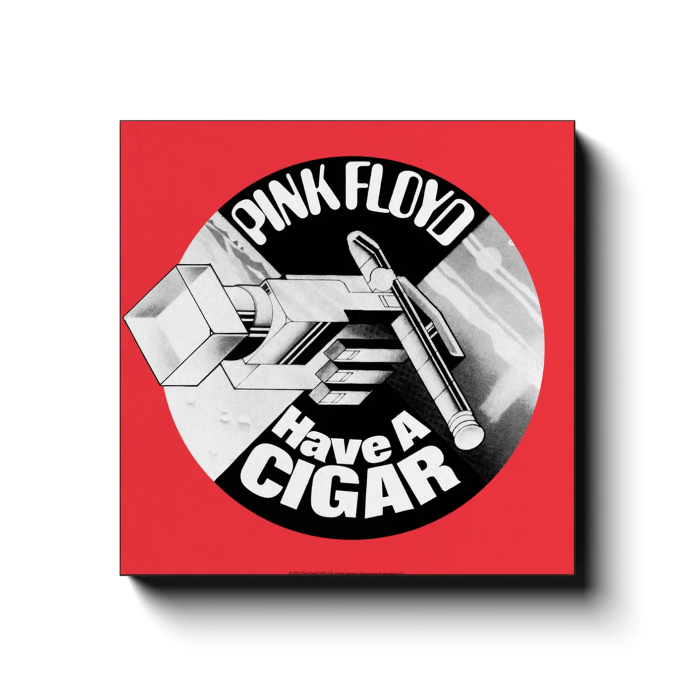 Pink Floyd Wall Art | Have A Cigar Album Cover Pink Floyd Canvas Wrap