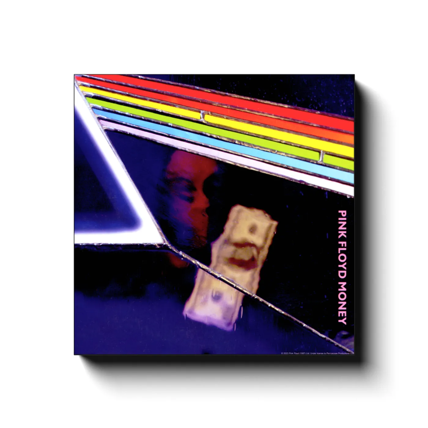 Pink Floyd Wall Art | Money Album Cover Pink Floyd Canvas Wrap