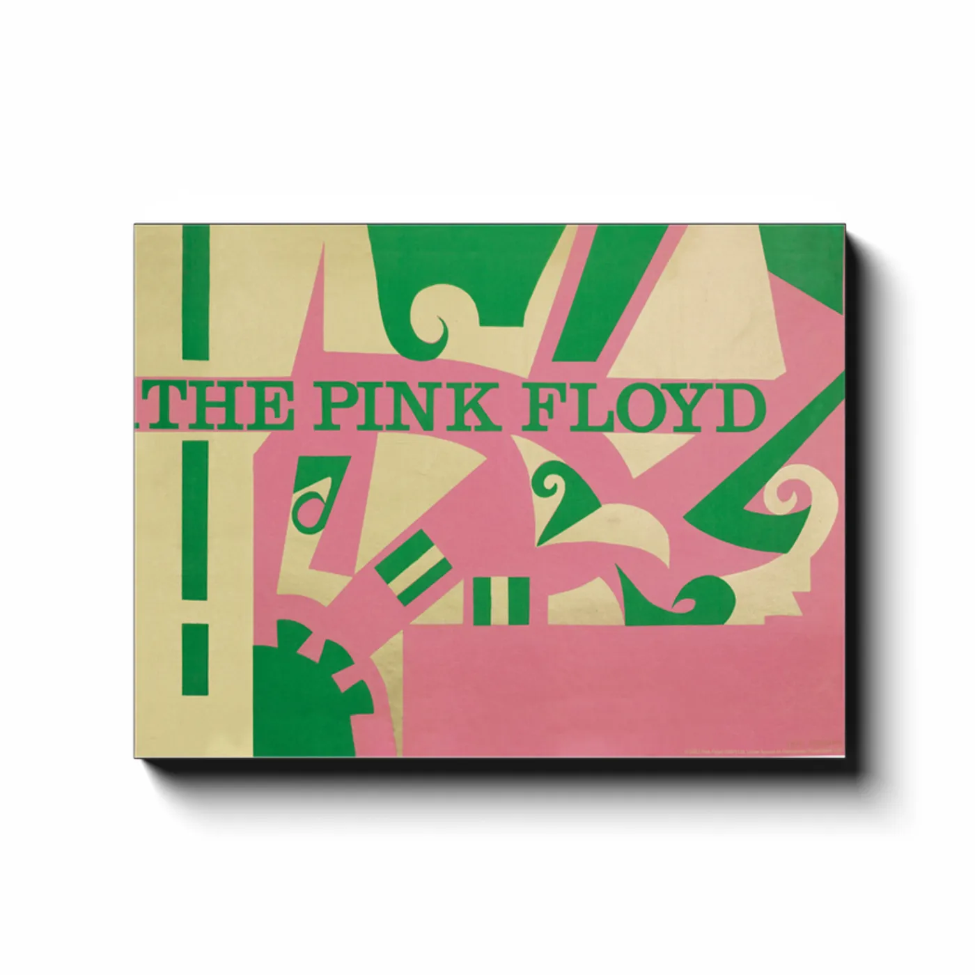 Pink Floyd Wall Art | Marquee Club Early Concert Pink Floyd Canvas Wrap