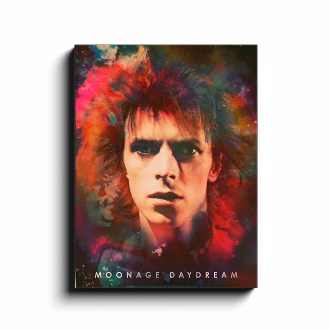David Bowie Wall Art | Moonage Daydream By Mick Rock David Bowie Canvas Wrap