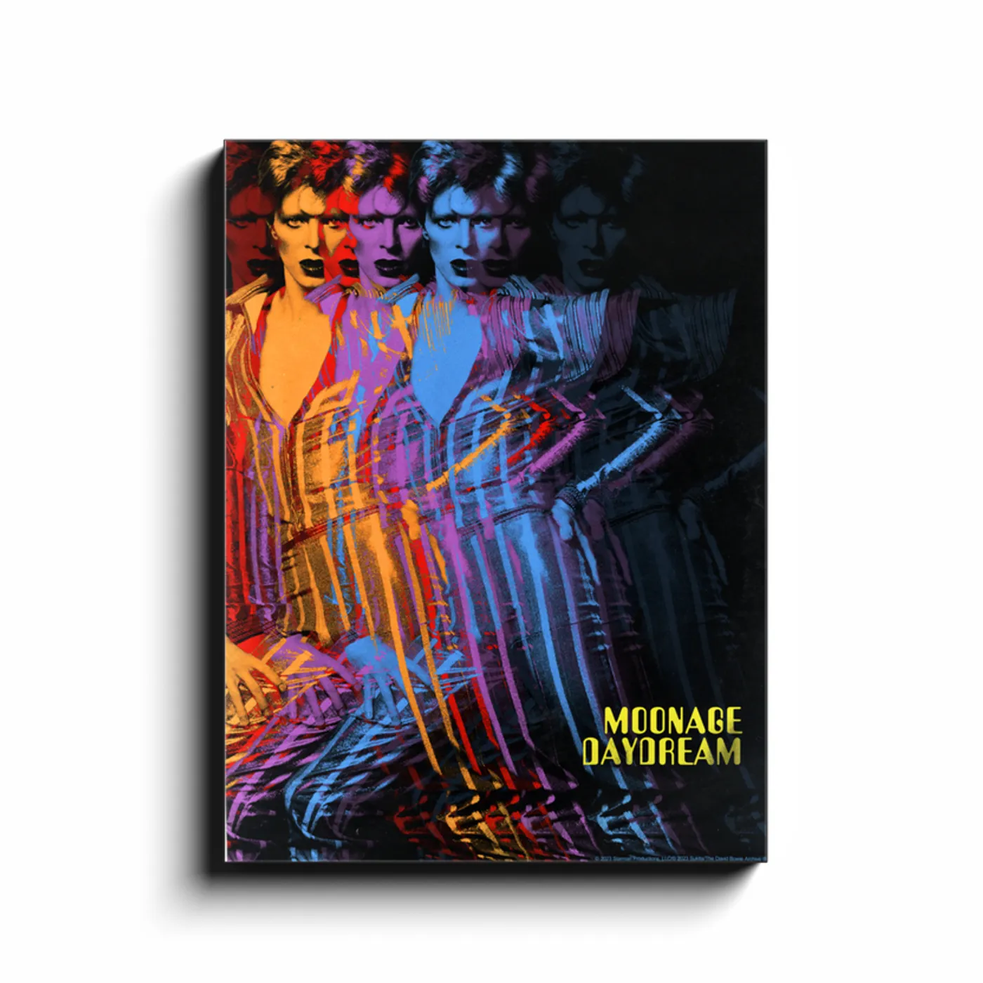 David Bowie Wall Art | Moonage Daydream By Masayoshi Sukita David Bowie Canvas Wrap