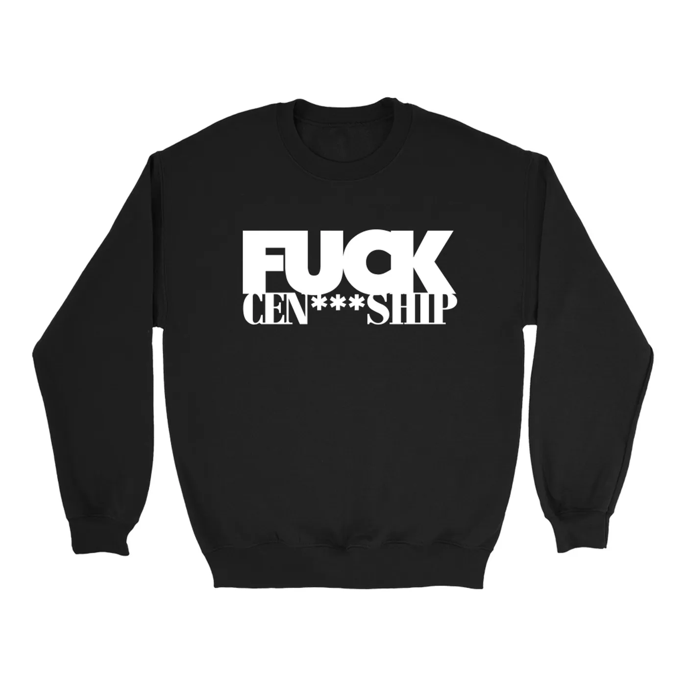 Guns N' Roses Sweatshirt | F**k Cen***ship Worn By Slash Guns N' Roses Sweatshirt