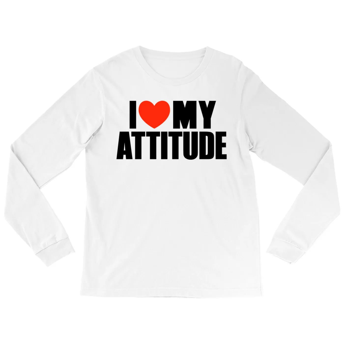 Ice Cube Long Sleeve Shirt | I Love My Attitude Worn By Ice Cube Ice Cube Shirt