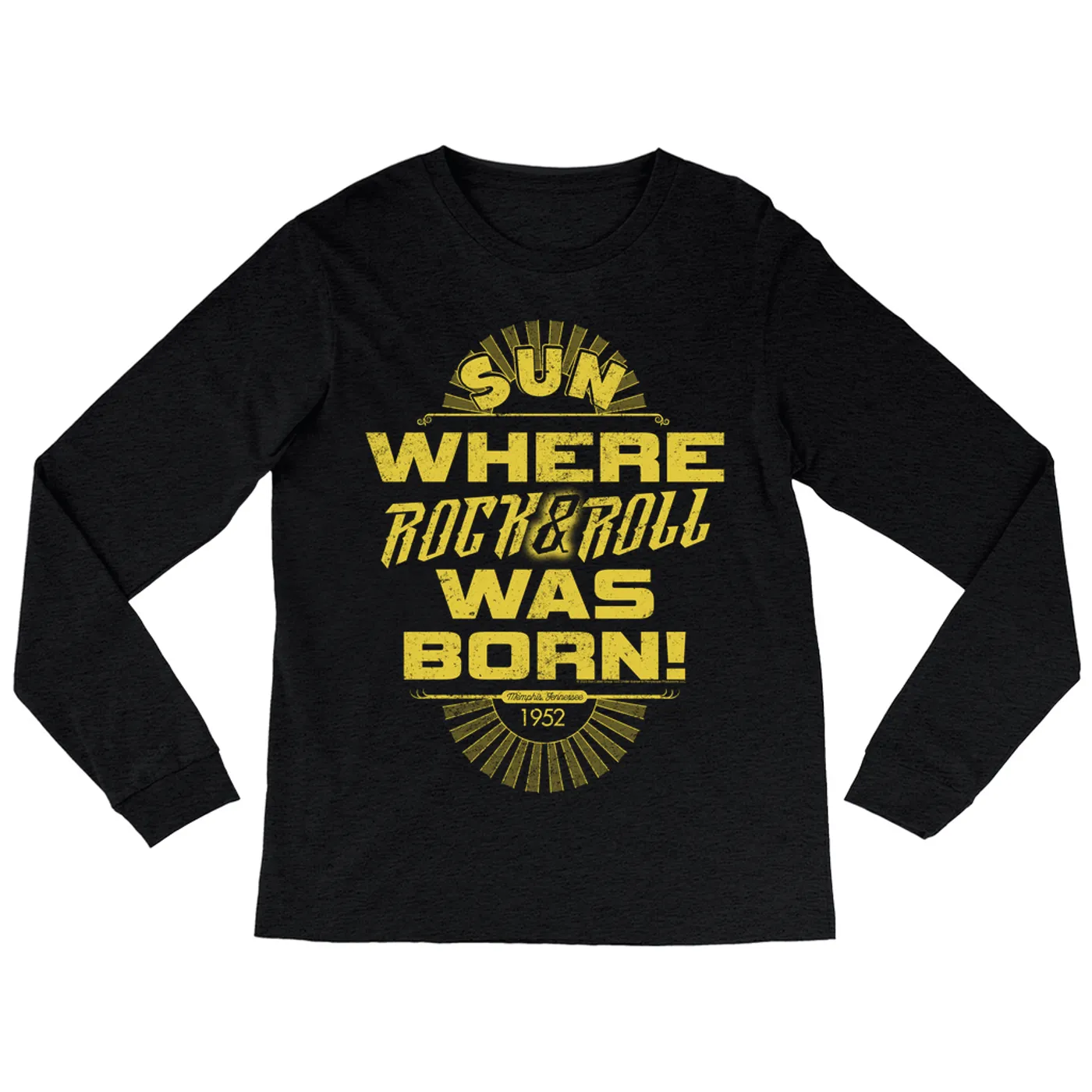 Sun Records Long Sleeve Shirt | 1952 Where Rock n Roll Was Born Sun Records Shirt