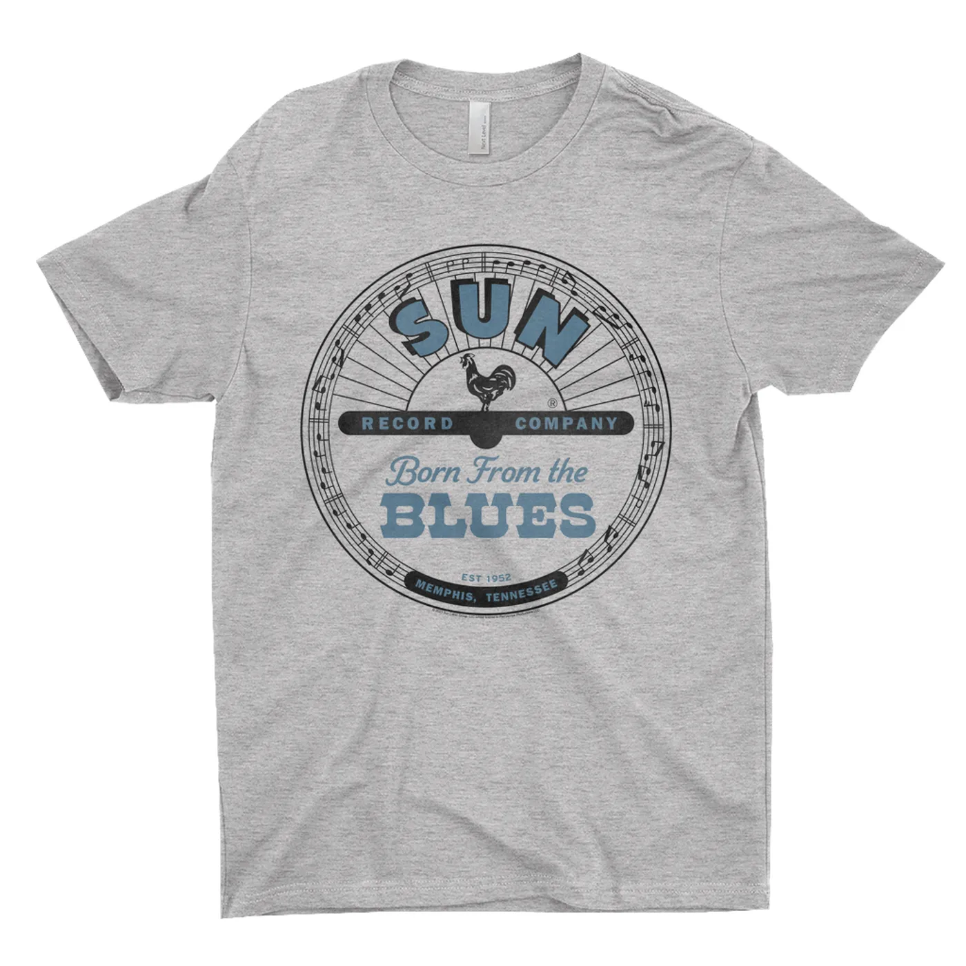Sun Records T-Shirt | Memphis Tennessee Born From The Blues Sun Records Shirt