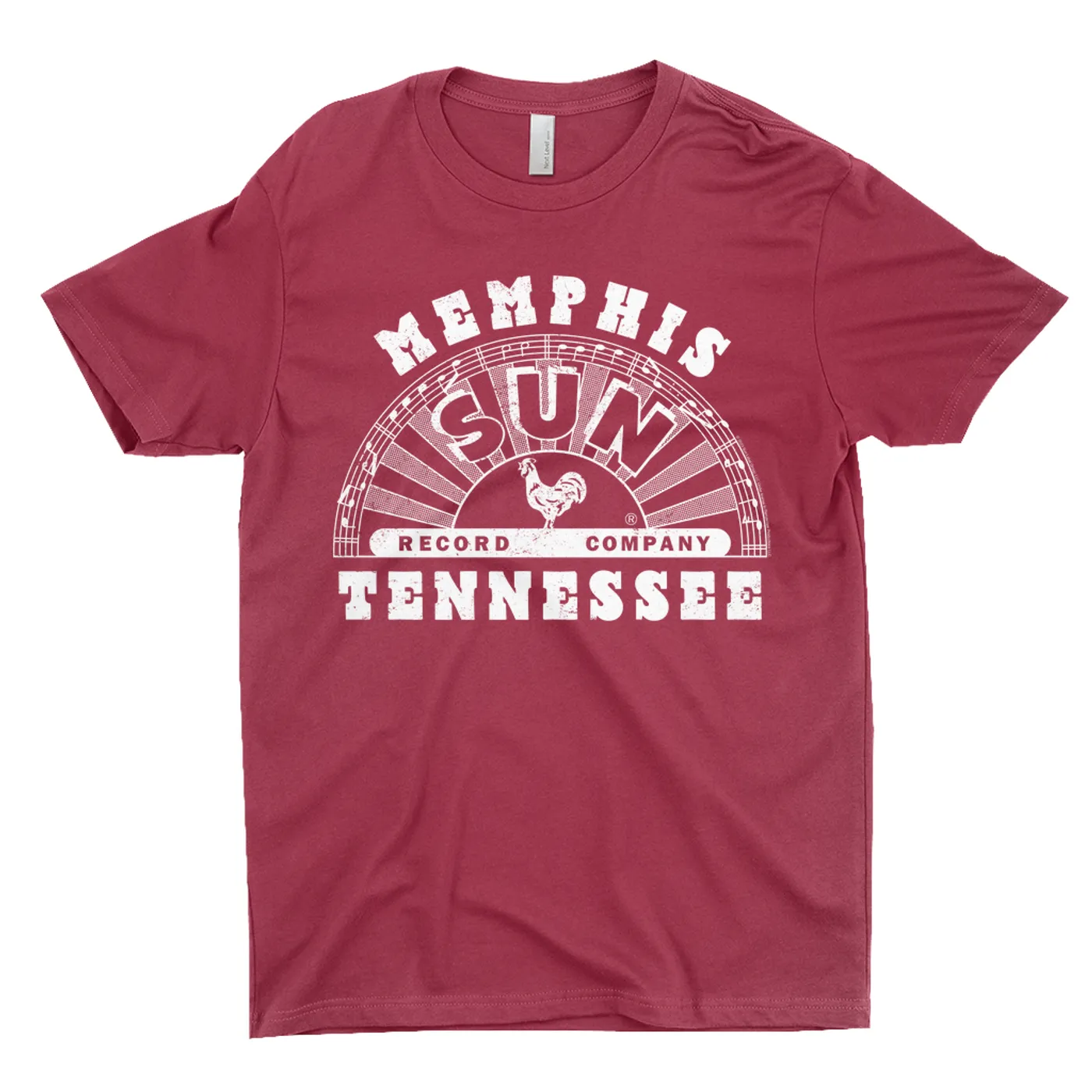 Sun Records T-Shirt | White Memphis Tennessee Label Logo Sun Records Shirt