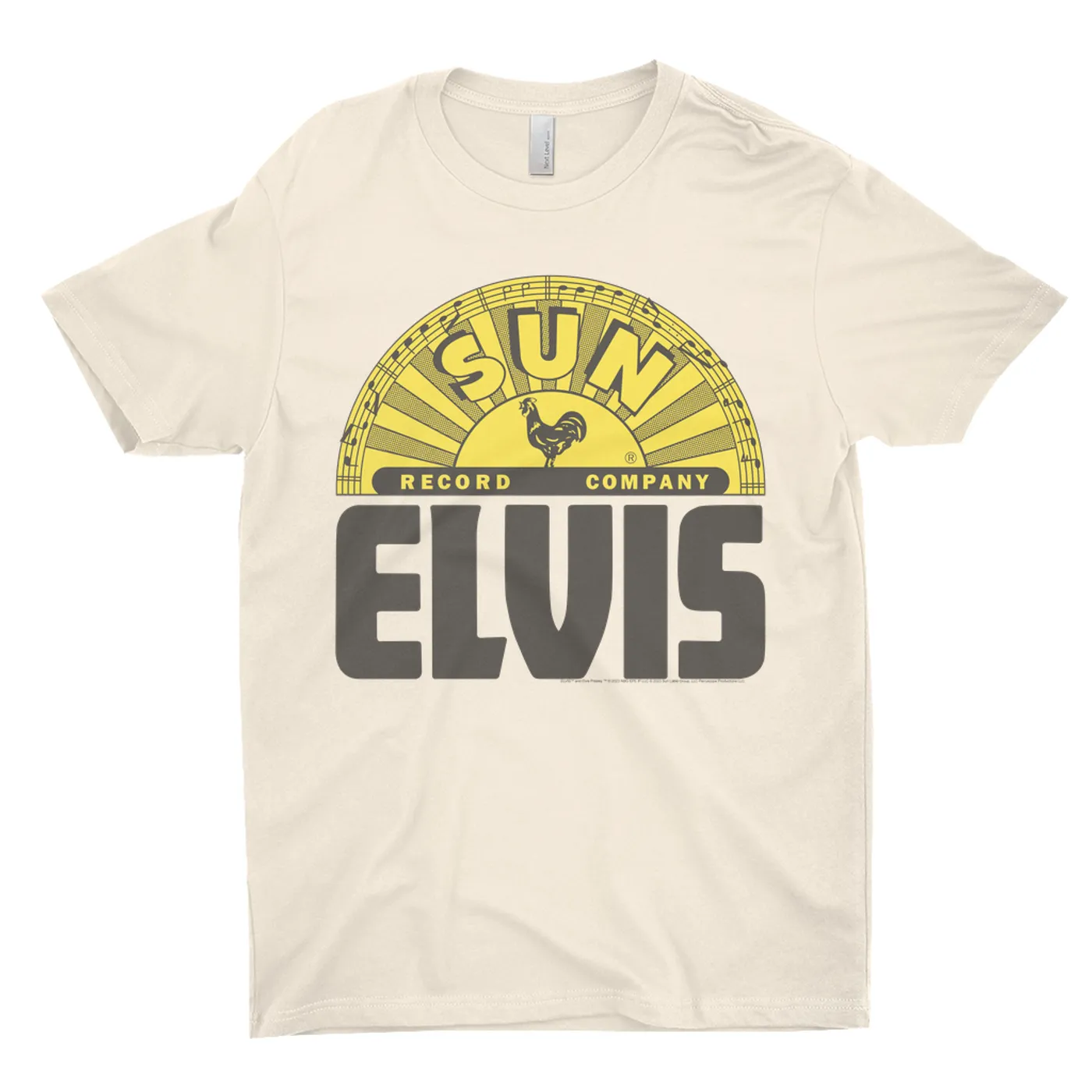 Sun Records T-Shirt | Elvis Presley Bold Record Label Logo Sun Records Shirt