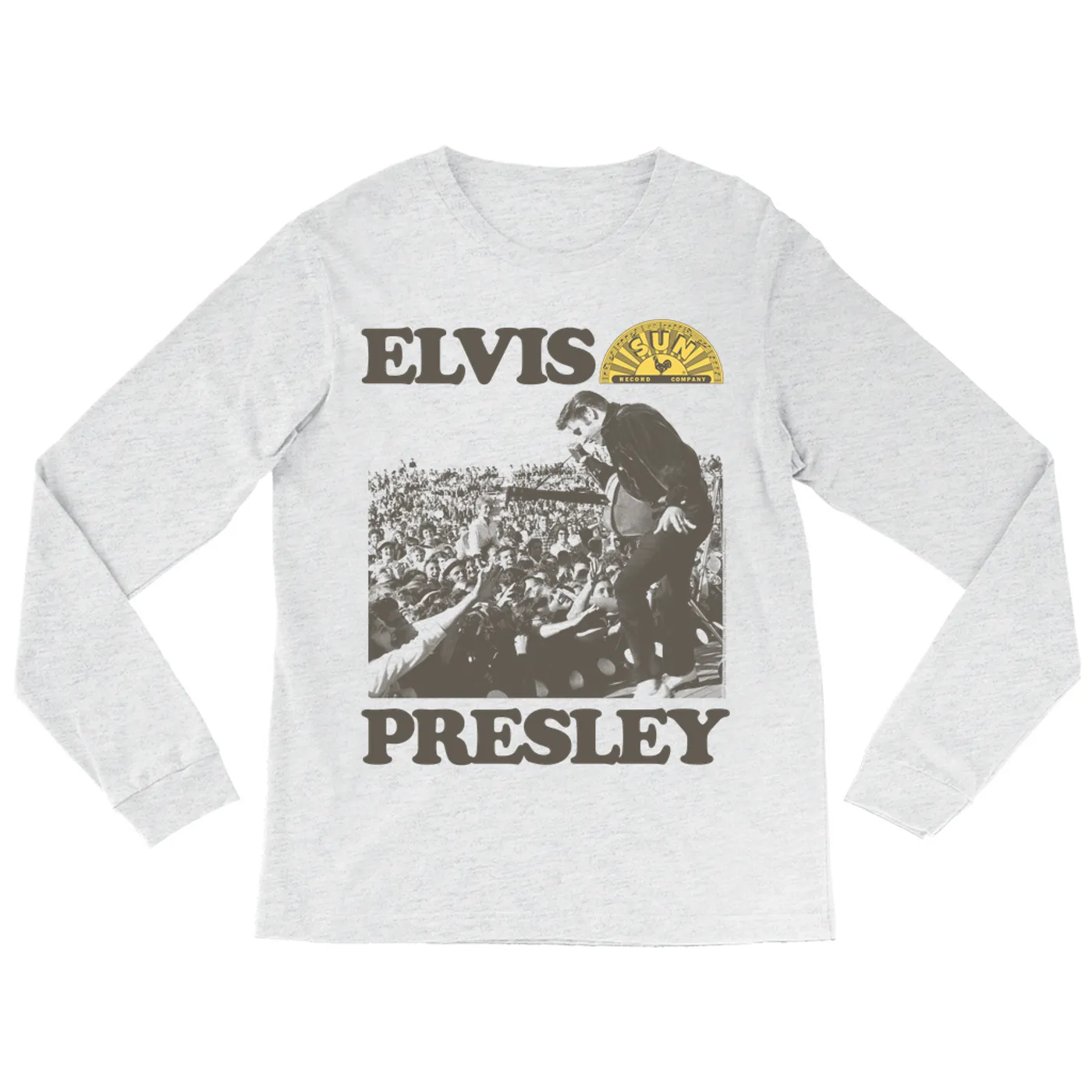 Elvis Presley Sun Records Long Sleeve Shirt | You're a Heartbreaker Live In Concert Sun Records Shirt