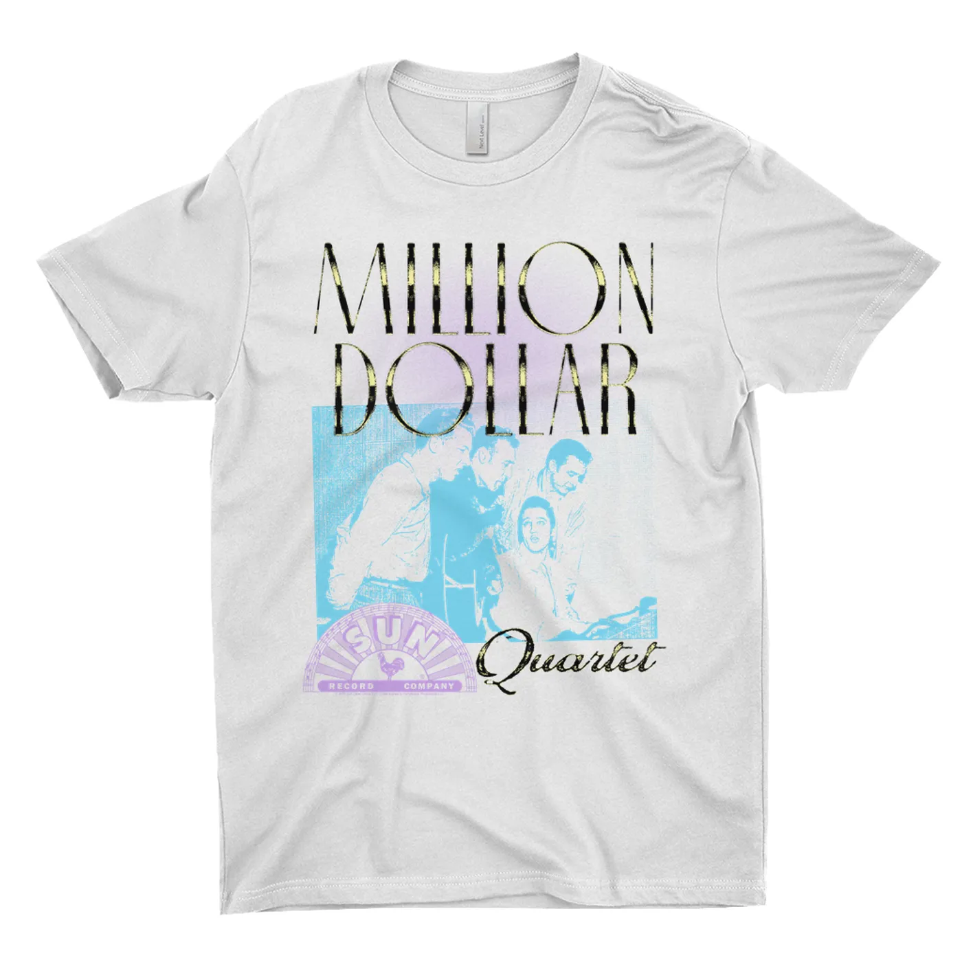 Sun Records T-Shirt | Pastel Million Dollar Quartet Image Sun Records Shirt