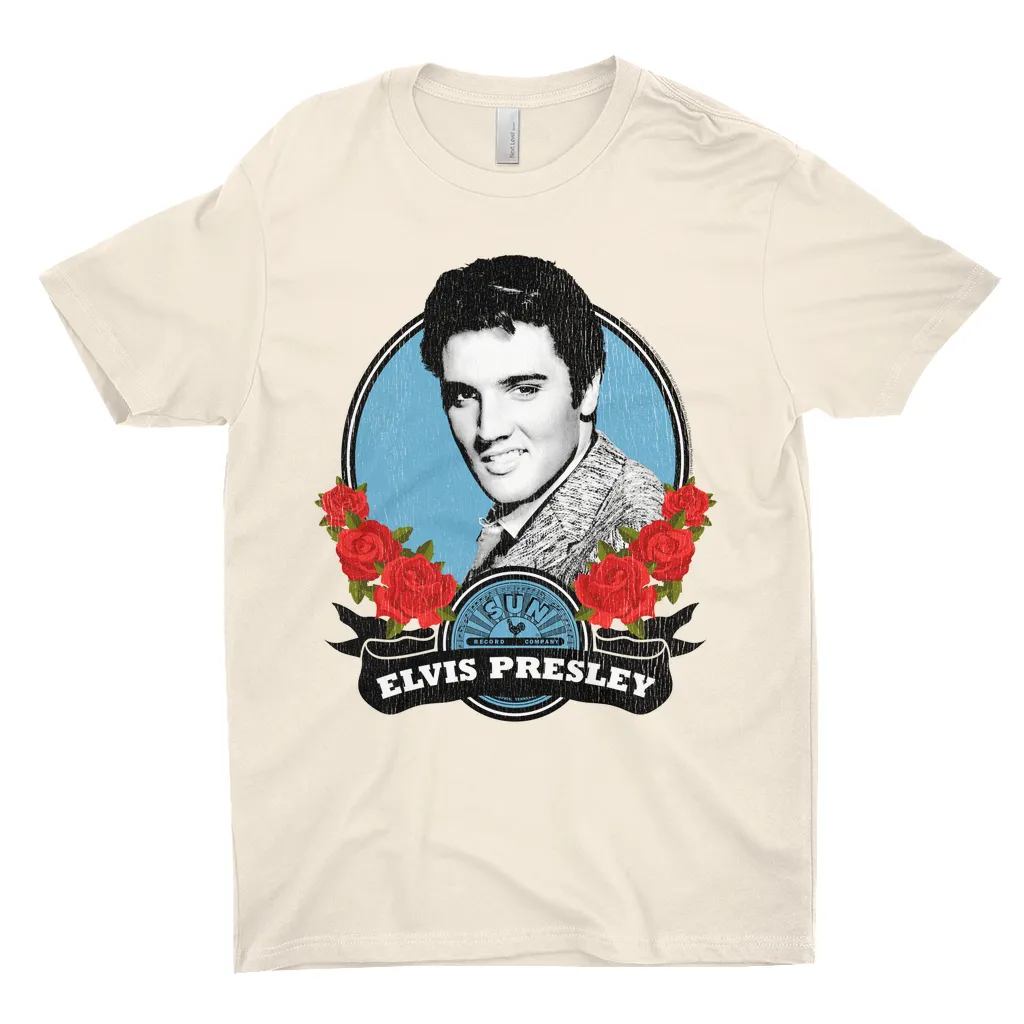 Sun Records T-Shirt | In Roses Distressed (Equineop Exclusive) Sun Records Shirt