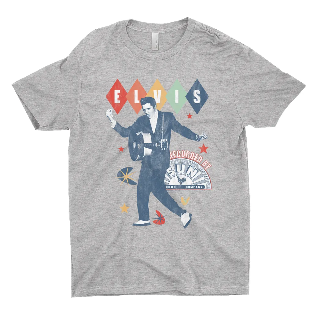 Sun Records T-Shirt | Rainbow Ombre Recorded By Sun Sun Records Shirt