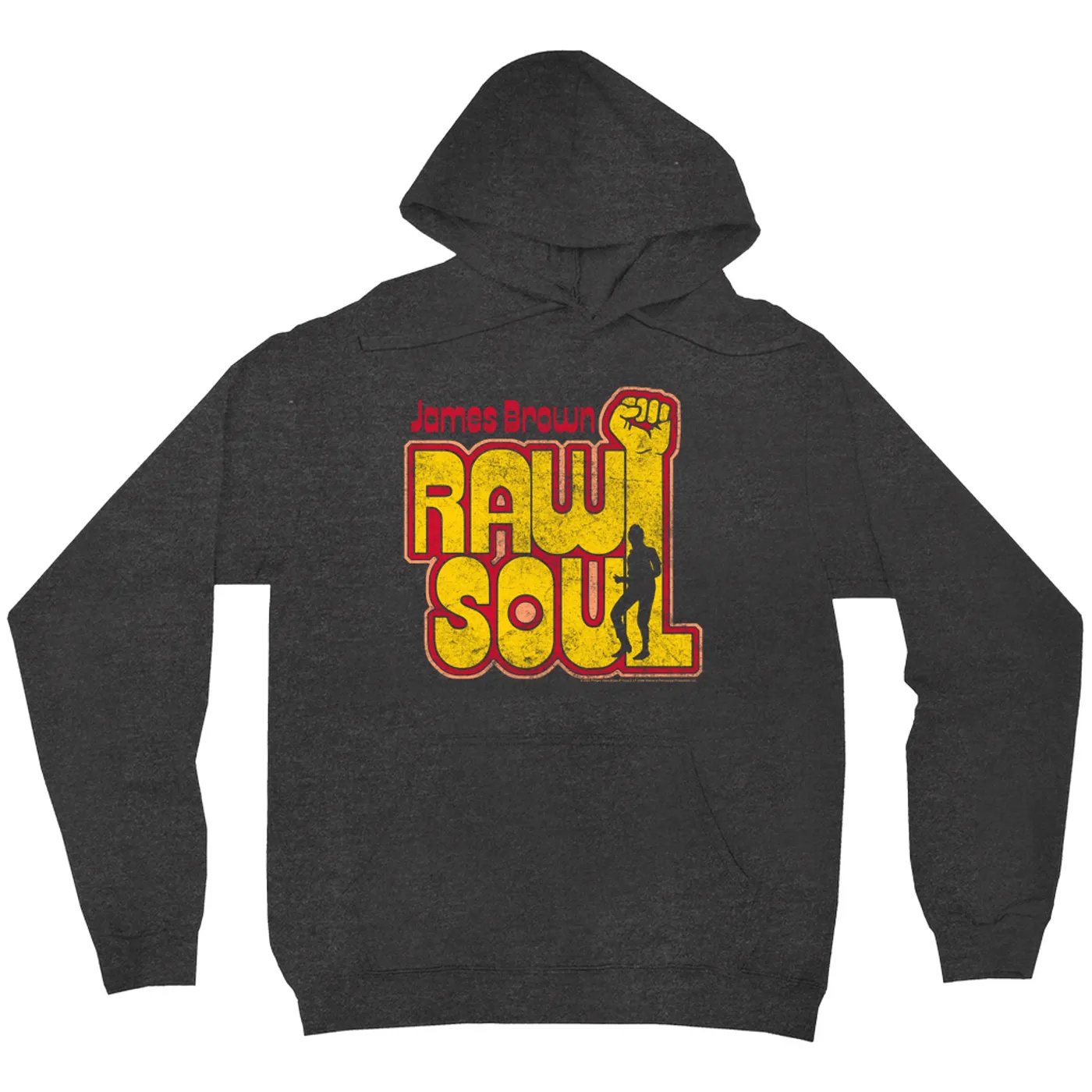 James Brown Hoodie | Raw Soul Distressed James Brown Hoodie