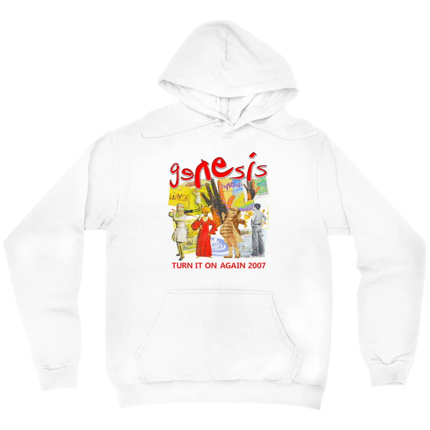 Genesis Hoodie | Turn It On Again Tour 2007 Genesis Hoodie