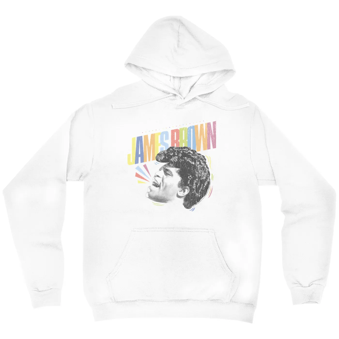 James Brown Hoodie | Say It Loud Pastel Colorful Design James Brown Hoodie
