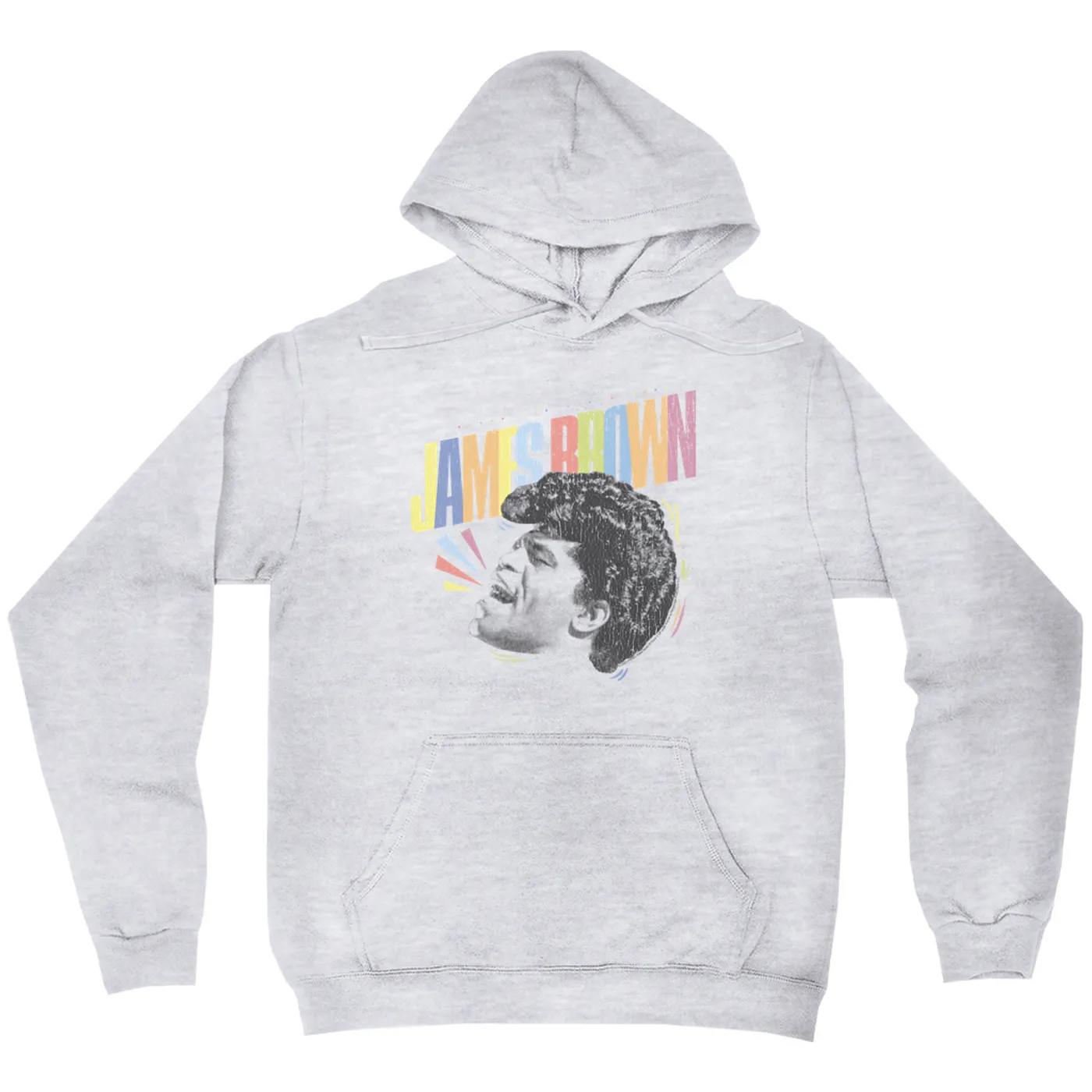 James Brown Hoodie | Say It Loud Pastel Colorful Design James Brown Hoodie