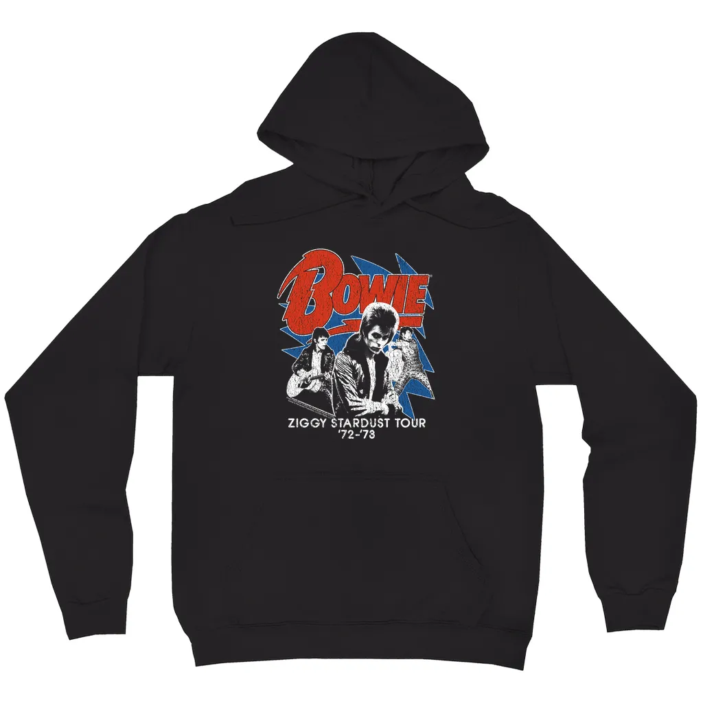 Hoodie | Diamond Dogs Tour 1974 Distressed Hoodie
