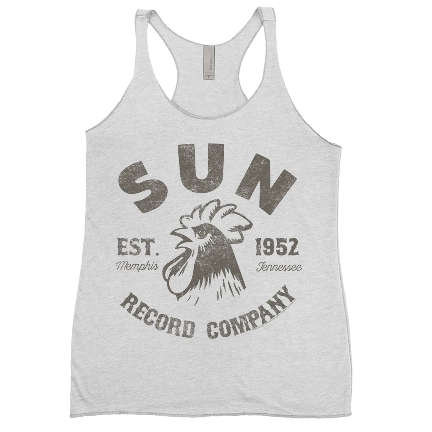 Sun Records Ladies' Tank Top | Est. 1952 Memphis Tennessee Distressed Sun Records Shirt