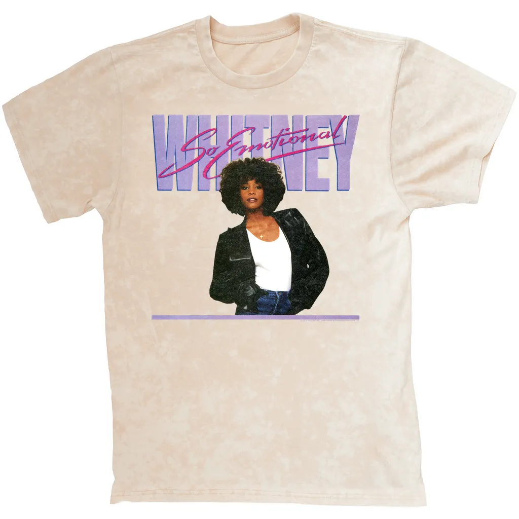 T-shirt | So Emotional Album Cover Design Distressed (Equineop Exclusive) Mineral Wash Shirt