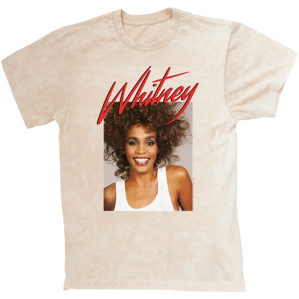 T-shirt | 1987 Photo And Red Logo Image Mineral Wash Shirt