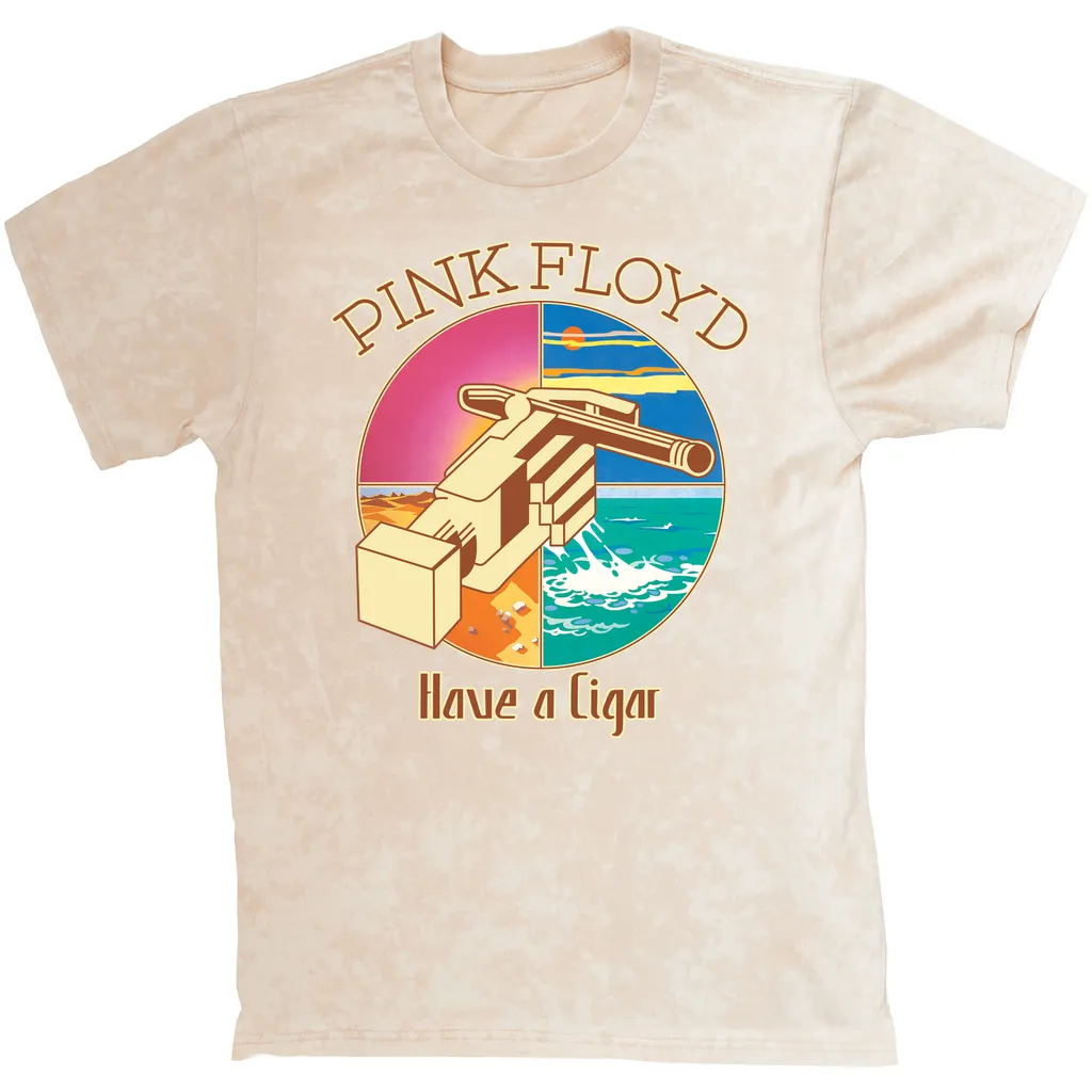 T-shirt | Have A Cigar Singles Album Design Mineral Wash Shirt