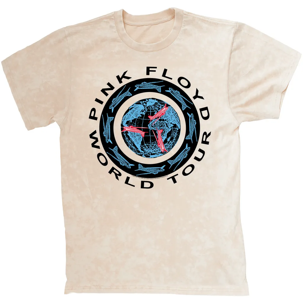 T-shirt | World Tour 1987 Circular Logo Mineral Wash Shirt