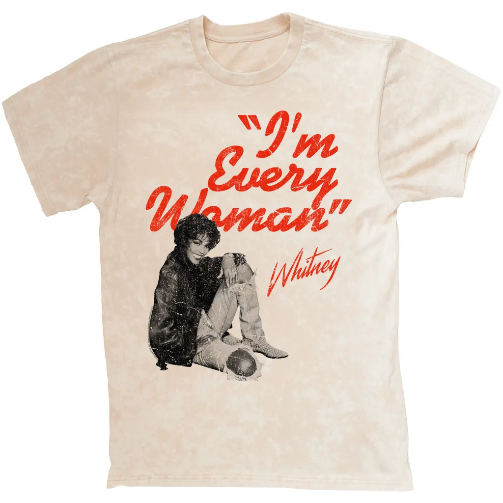 T-shirt | I'm Every Woman Distressed (Equineop Exclusive) Mineral Wash Shirt