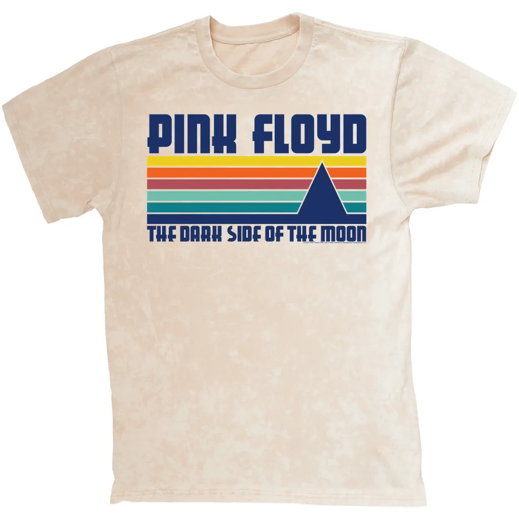T-shirt | Retro Modern Dark Side Of The Moon (Equineop Exclusive) Mineral Wash Shirt