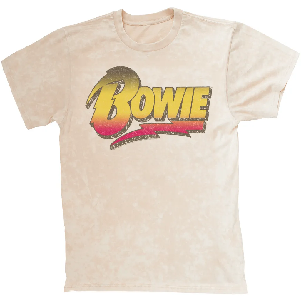 T-shirt | Funky Bolt Logo Ombre Distressed Mineral Wash Shirt