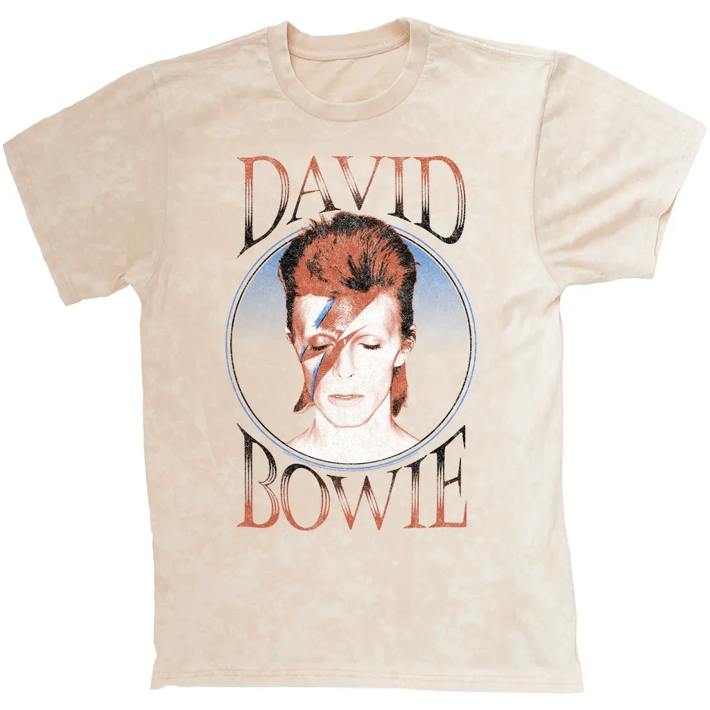 T-shirt | Reissue Aladdin Sane Design Distressed Mineral Wash Shirt