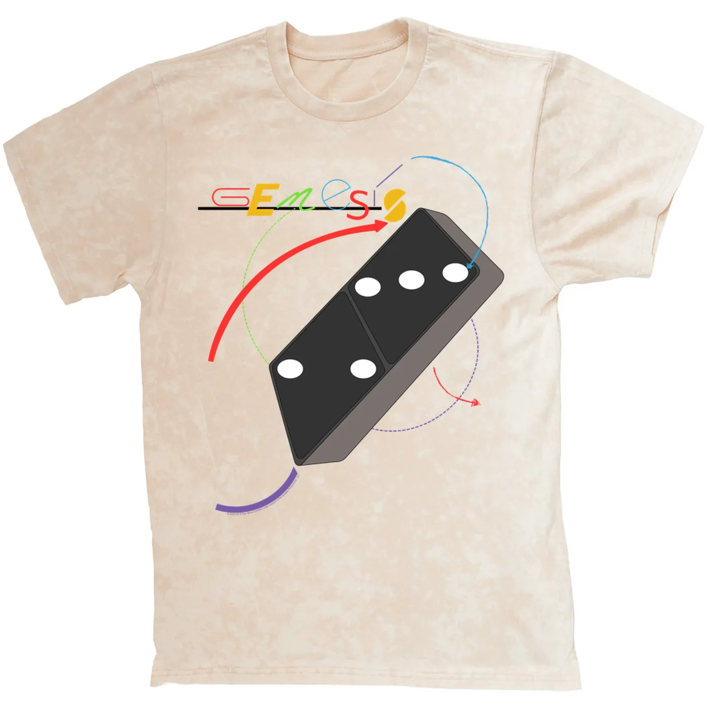 Genesis T-shirt | Domino Design Genesis Mineral Wash Shirt