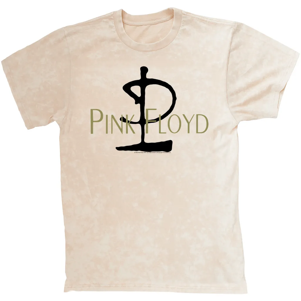 T-shirt | Symbol And Logo Olive Mineral Wash Shirt