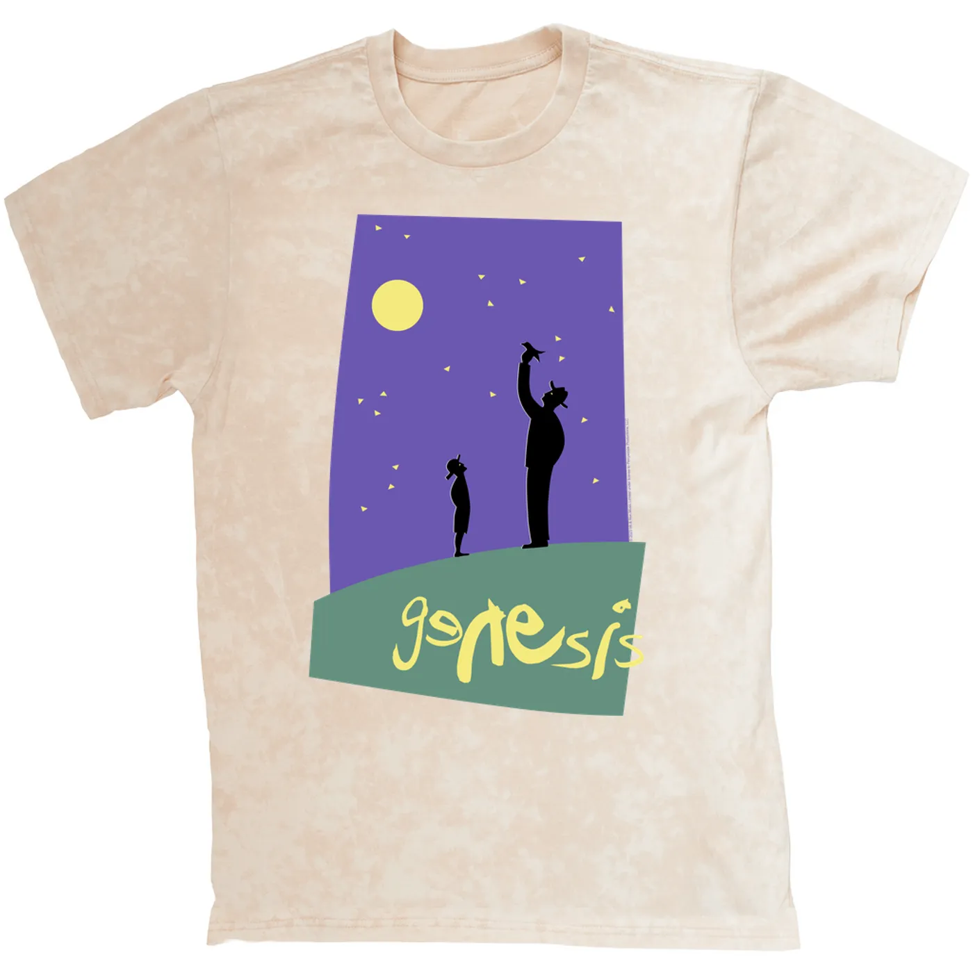 Genesis T-shirt | 1992 We Can't Dance Tour Live Genesis Mineral Wash Shirt