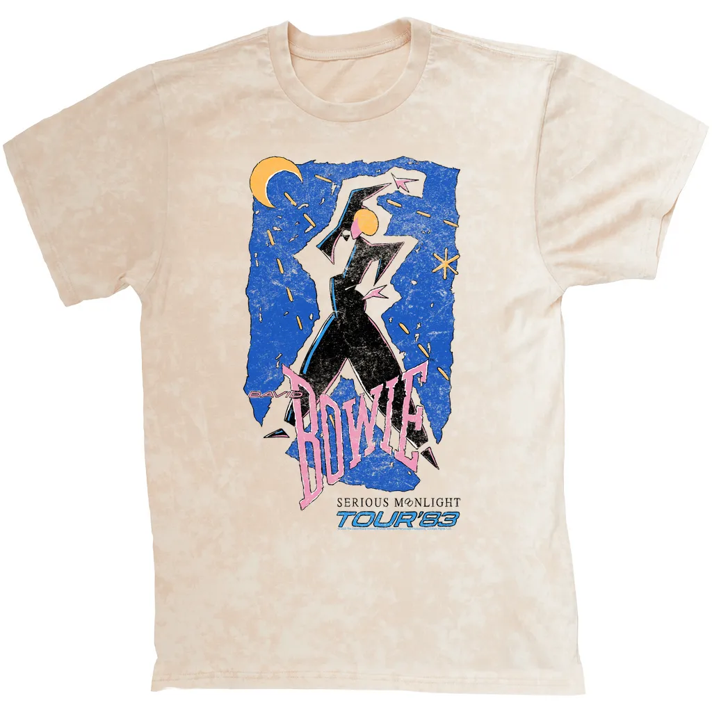 T-shirt | Serious Moonlight Tour 1984 Sketched (Equineop Exclusive) Mineral Wash Shirt