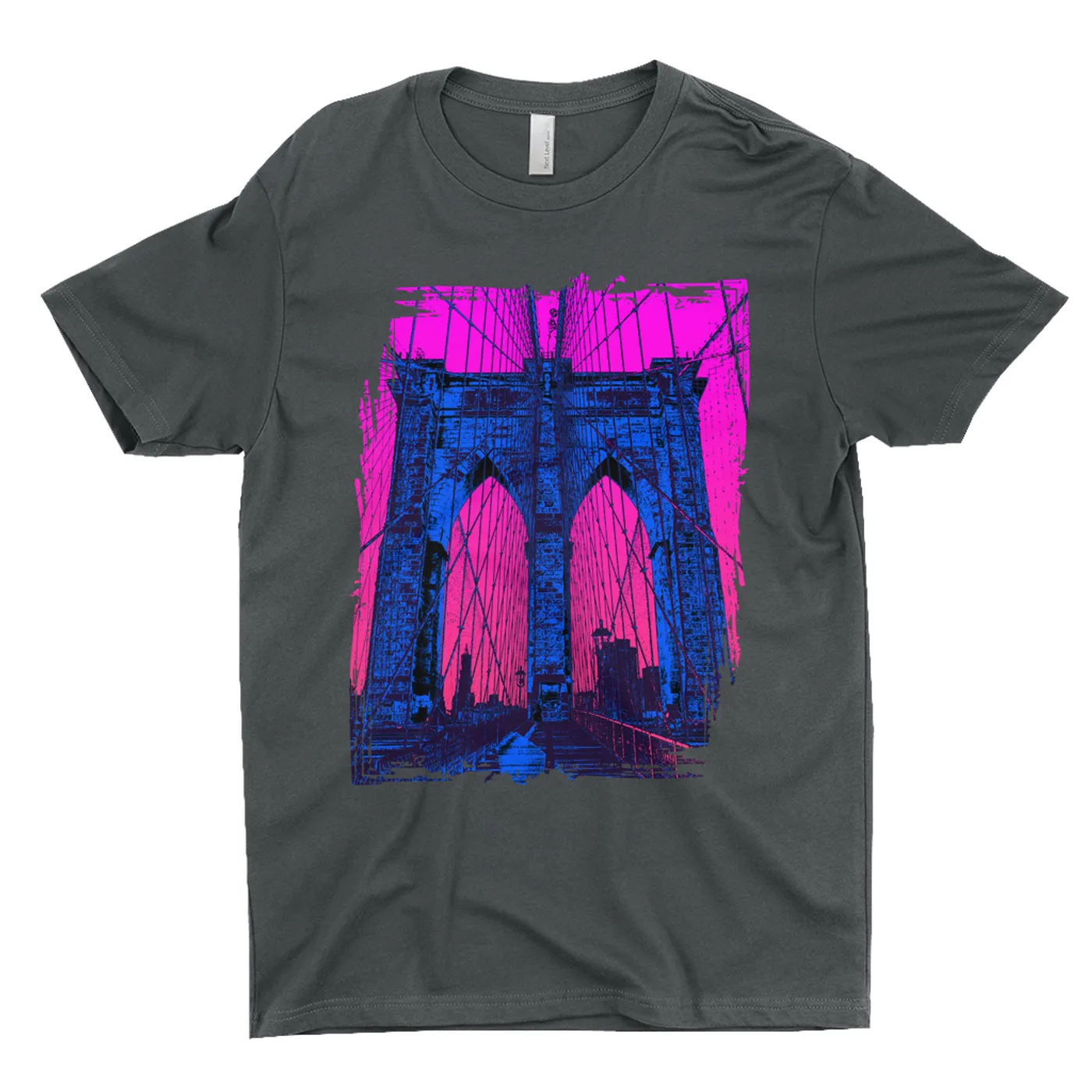 Merchbar Famous Landmarks T-Shirt | Brooklyn Bridge Merchbar Famous Landmarks Shirt