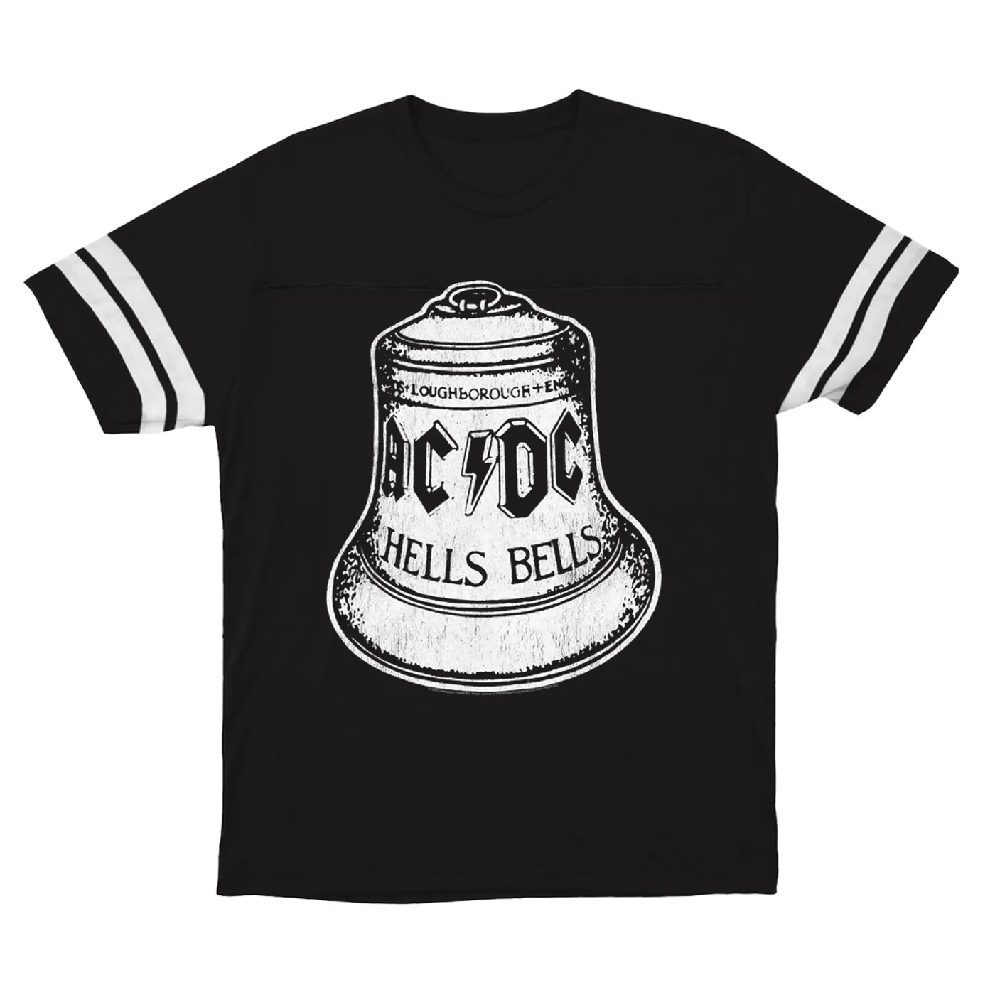AC/DC T-Shirt | Hells Bells White Design ACDC Football Shirt