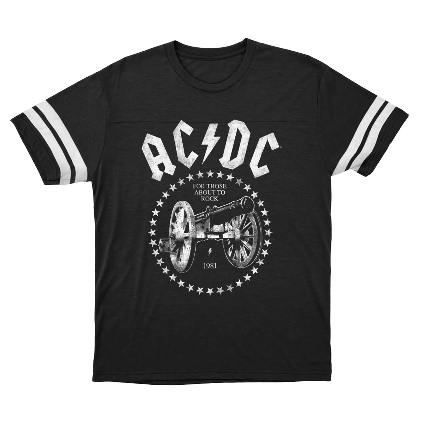 AC/DC T-Shirt | For Those About To Rock 1981 (Merchbar Exclusive) ACDC Football Shirt