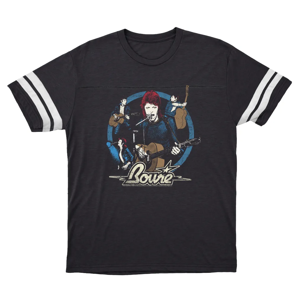 T-Shirt | Collage Design Distressed (Equineop Exclusive) Football Shirt