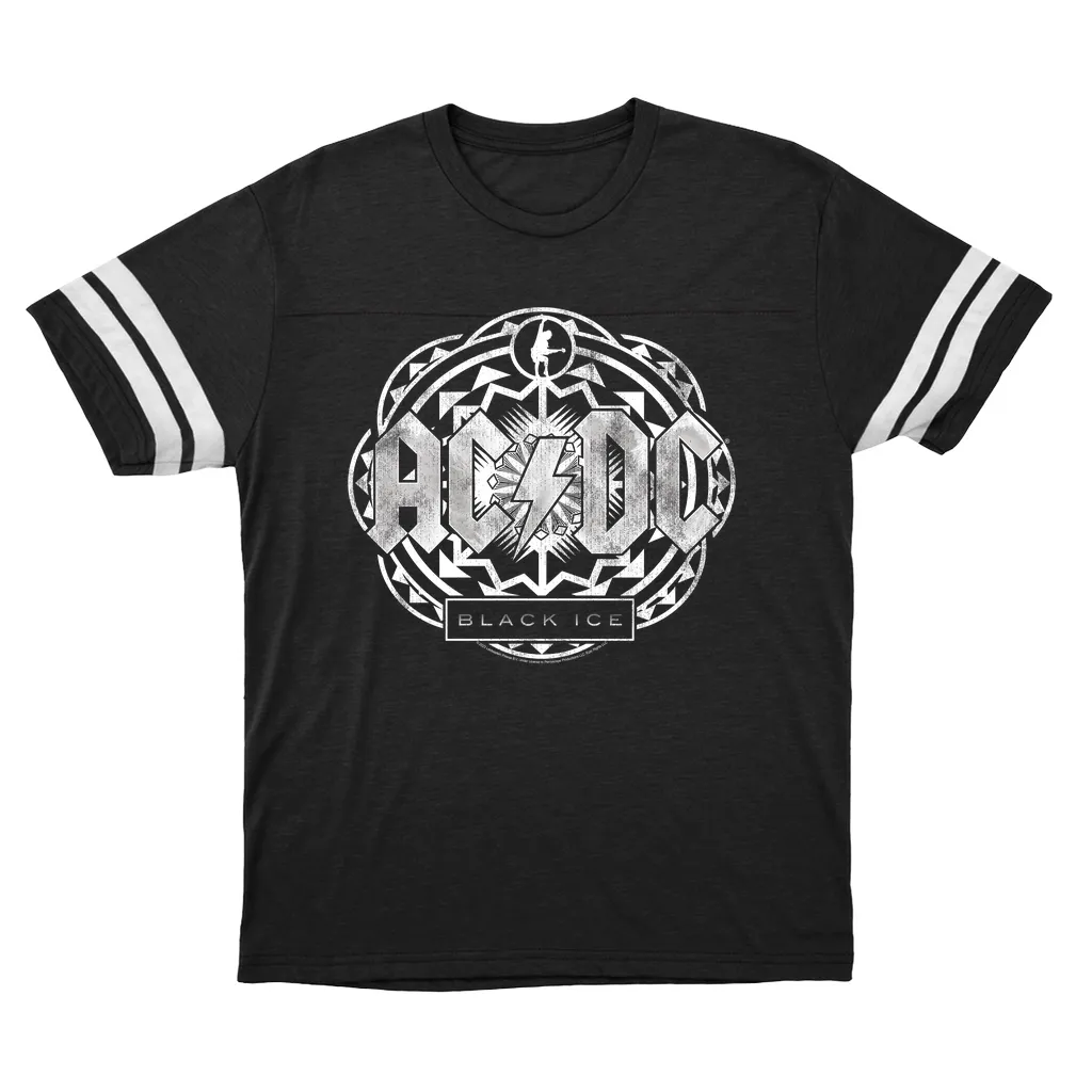 T-Shirt | Black Ice Tribal Grey Design Football Shirt
