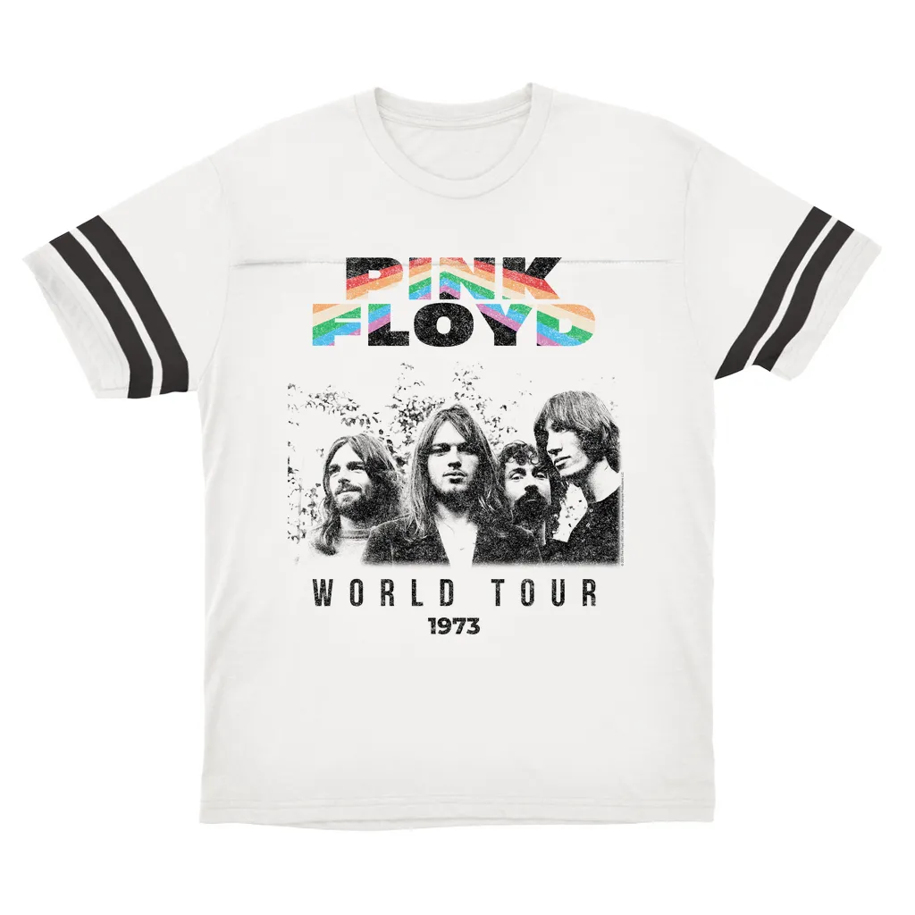 T-Shirt | 1973 World Tour Prism Design Distressed Football Shirt