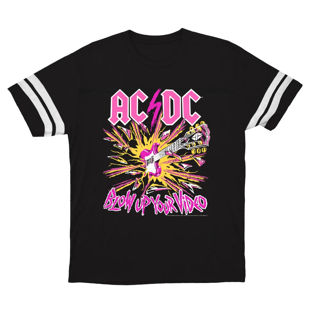 T-Shirt | Blow Up Your Video Neon Design Football Shirt